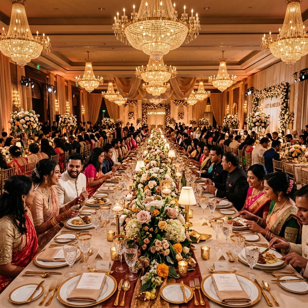 Grand reception dinner